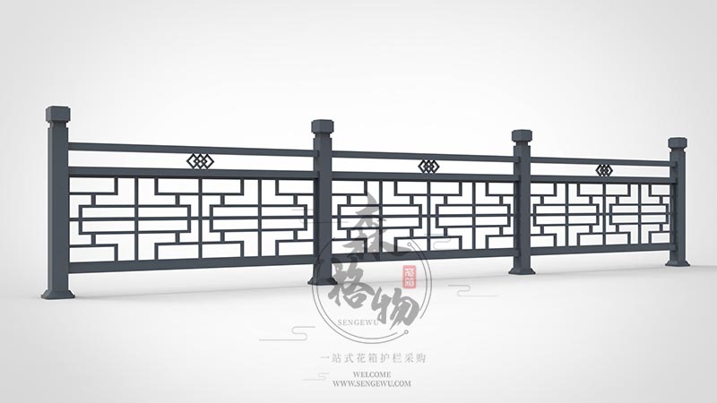 西藏不锈钢市政铁艺护栏